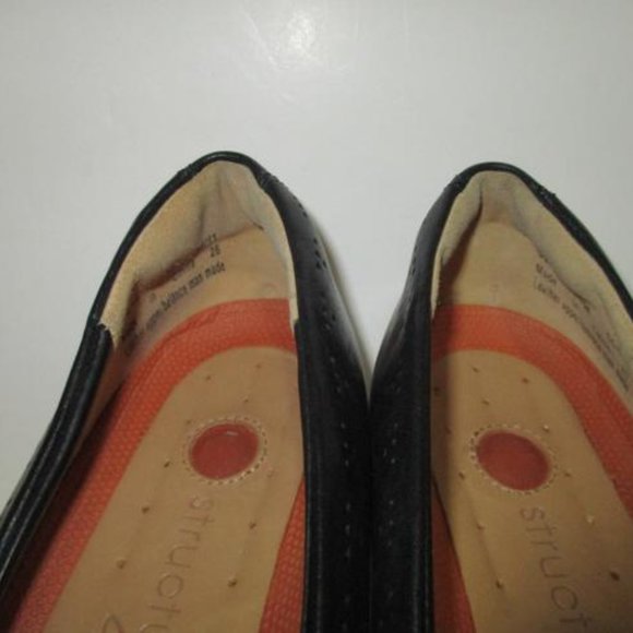 *Clarks Black Unstructured Midnight Blue Slip-On - Picture 7 of 9